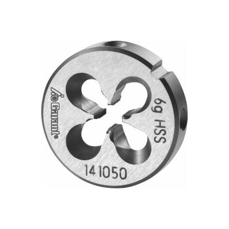 Garant M4X0.25 HSS Round Die, Closed/Pre-Slit Form 141050 4X0,25
